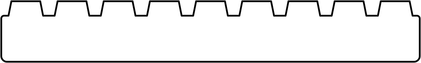 Tuindeco Vlonderplank bangkirai 2,1x14,5x365 cm