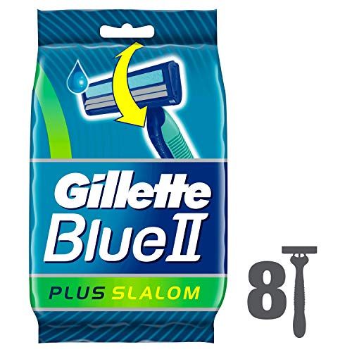 Gillette Blue II Plus Wegwerp Razor - 8 stuks