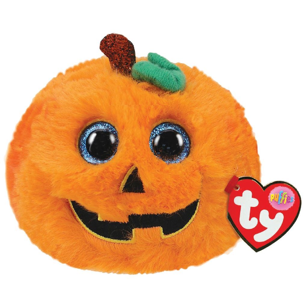 TY Teeny Puffies Halloween Pumpkin 10cm - Knuffel