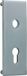 Nemef Langschild voor garagedeur - 160x60x6mm - PC 60 - aluminium F-1