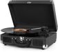Unyqoos® Platine vinyle rétro élégant avec conversion USB et MP3
