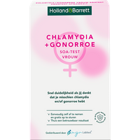 Holland & Barrett Chlamydia + Gonorroe Soa-Test Vrouw Swabtest Afnamekit - 1 stuk