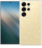 Techsuit Hoesje geschikt voor Samsung Galaxy S25 Ultra - Sparkle Skin Glitter Silicone Back Cover - Transparant