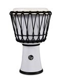 Latin Percussion Wereldcollectie Djembe, Wit, 7" (LP1607WH)