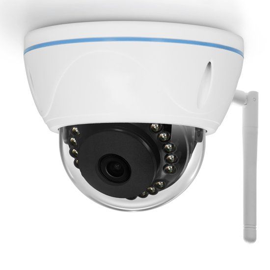 Alecto DVC136IP - Outdoor WiFi Dome Camera - White