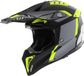 Airoh Helm Aviator 3 AMS² Glory mat zwart grijs fluo geel S