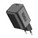 Cellularline ACHUSBCGAN100WLAPK oplader voor mobiele apparatuur Laptop, Universeel Zwart AC Snel opladen Binnen