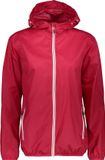 Cmp Regenjas Dames Vaste Capuchon Nylon Rood Maat 46