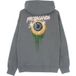 propaganda Sweat a capuche pour hommes, foulard, gris