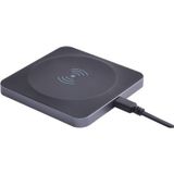 Bigben Connected INDUCBASE1075WB Draadloze Snellader - 10W/7.5W - Zwart