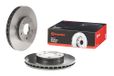 BREMBO 09.9368.11 Disque de frein avant, quantité 2