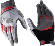 Leatt ADV X-Flow 5.5 Kort Mist Grijs Rode Handschoenen - Handschoen