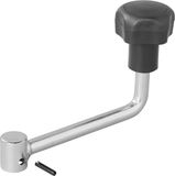 ProPlus Hendel voor neuswiel - Asdiameter 17 mm - Geschikt voor 60 mm wielen