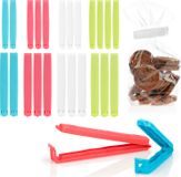 com-four® 26x clips de fermeture en plastique