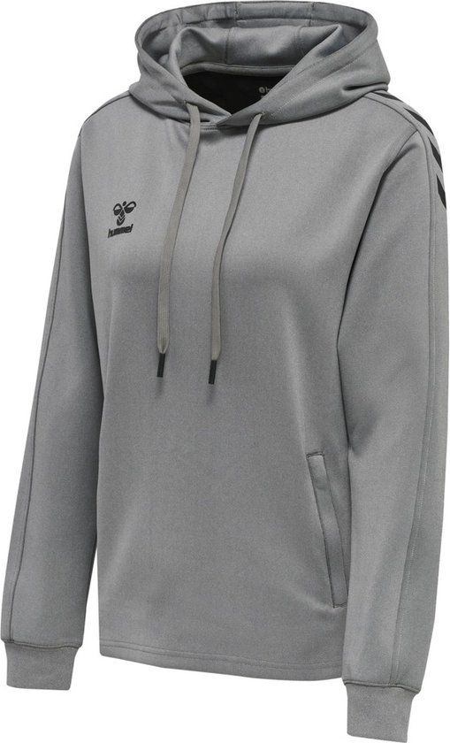 Hummel Core XK Poly Sweat Hoodie Dames - Grijs - Maat XS