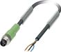 Phoenix Contact 1681664 Sensor/actuator connector, geassembleerd M8 Aantal polen: 3 Stekker, recht 1.50 m 1 stuk(s)