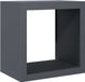 vidaXL Haardhoutrek 60x40x60 cm staal antracietkleurig