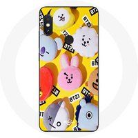 Maniacase Hoesje voor Xiaomi Redmi Note 5 Pro BTS Bangtan Sonyeondan BT21 Tata Chimmy Cooky Rj Shooky Koya Mang Et Van