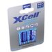XCell Pile alcaline Micro, AAA, LR03, 1,5V, 4 pièces