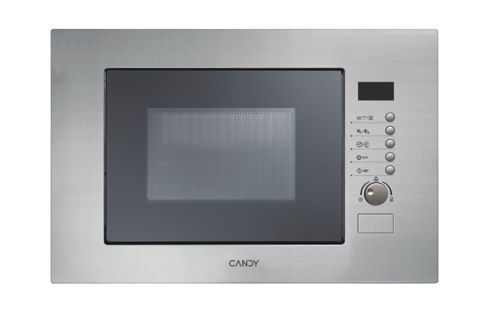 Candy MIC20GDFX Ingebouwd Grill-magnetron 20L 800W Roestvrijstaal
