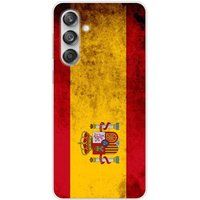 Samsung Galaxy M55 5G Spaanse vlag siliconen hoesje