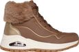 Skechers Uno Rugged - Fall Shimmer Dames Veterboots - Beige - Maat 37