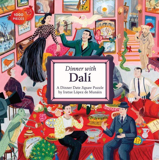 Thames & Hudson Dinner with Dalí 1000-piece puzzle
