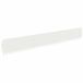 vidaXL Gazonrand 10 st 103 x 15 cm staal wit