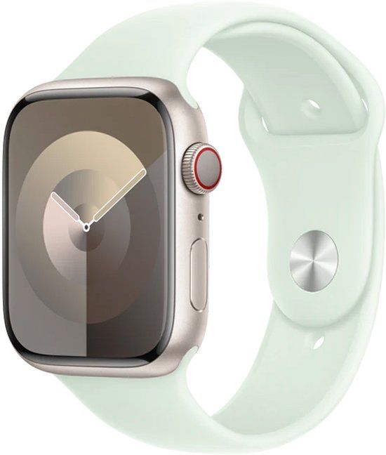 Apple Sport Band voor de Apple Watch | 44/45/46/49 mm - Maat M/L - Soft Mint