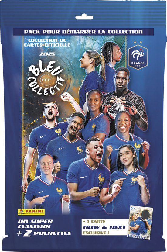 Panini French Football Federation 2025 Trading Cards Starter Pack