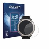 Savvies 3 Stuks Screenprotector - Geschikt voor Huami Amazfit T-Rex Ultra 2 - Transparant