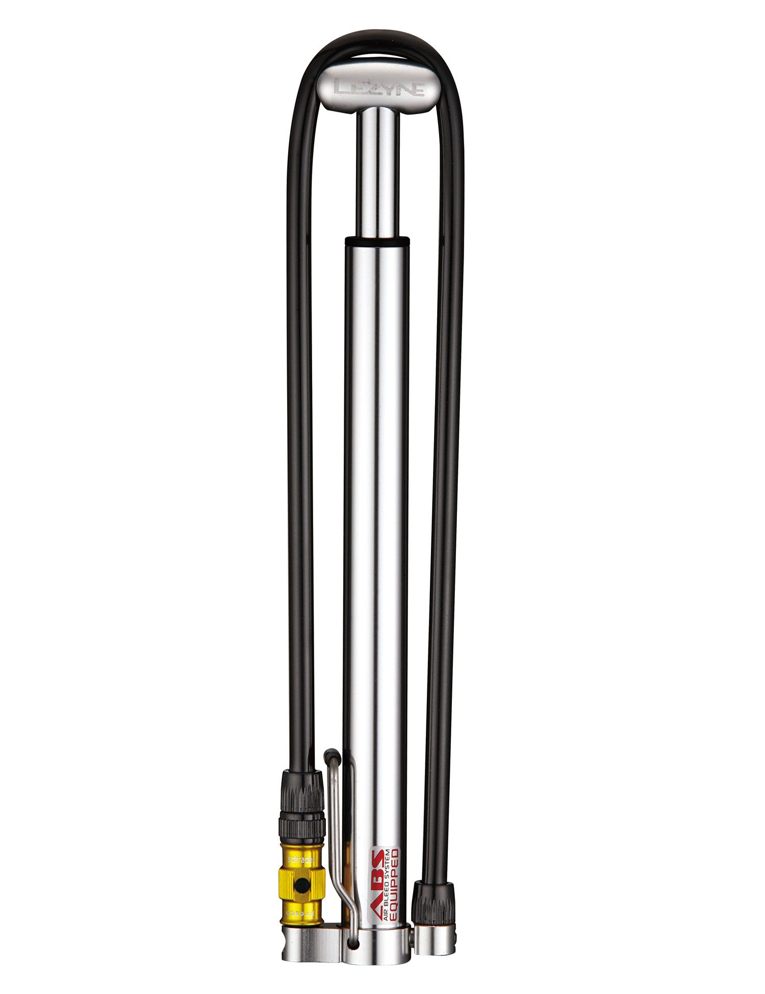 Lezyne Micro Floor Drive HP Minipomp - Zwart/Zilver