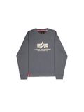 ALPHA INDUSTRIES Regular fit sweatshirt van katoenmix met logoprint