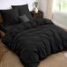 Dreamzie Beddengoed 160 x 200 cm, 4-delig, dekbedovertrek 240 x 220 cm, hoeslaken 160 x 200 cm, met 2 kussenslopen 65 x 65 cm, 240 x 220 cm, 100 draden/cm², microvezel, Oeko-Tex