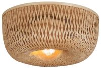 GOOD&MOJO Plafonniere Barbados - Naturel - Ø35cm - Bohemian