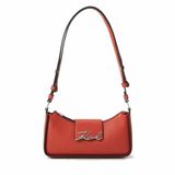 Karl Lagerfeld K Signature Sm Zip Sb Sac bandoulière Cuir Rouge