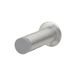 SOLIDO Wand-deurbuffer ø 20 mm | Lengte: 60 mm | Deurstopper | Aluminium zilver | 1 stuk
