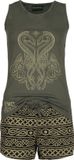 The Lord Of The Rings Rohan Pyjama Vrouwen M Meerkleurig