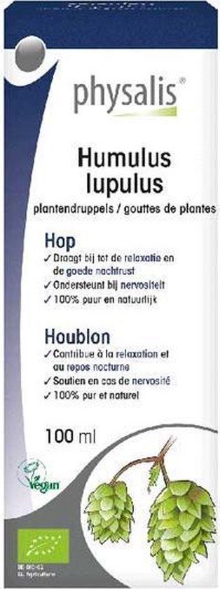 Physalis Plantendruppels Humulus Lupulus Vloeibaar 100ml