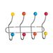 Premier Brands of America Premier Housewares 0509645 8 haak muur hanger - meerkleurig
