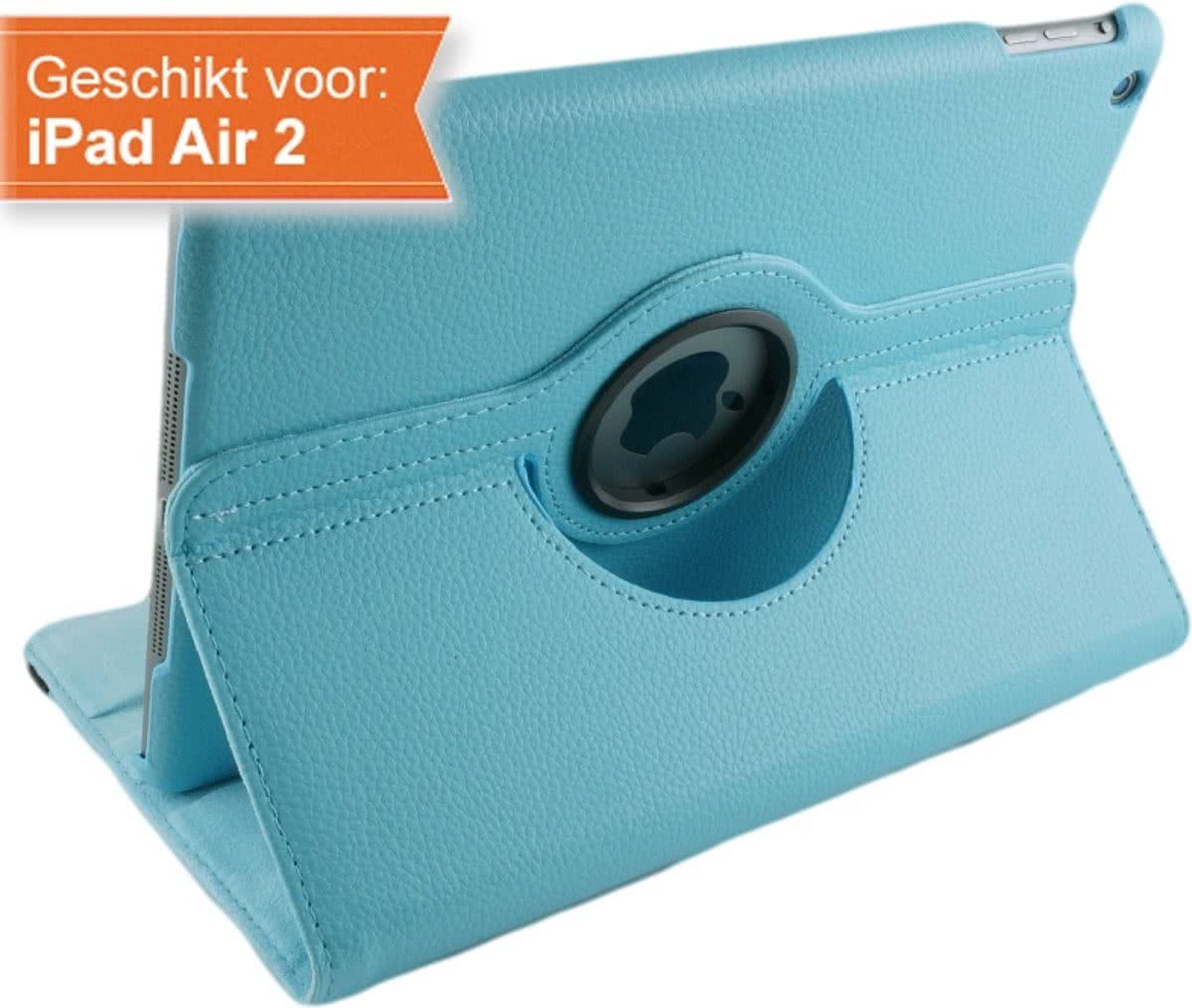 GIC iPad Air 2 Hoes 360 draaibaar Blauw