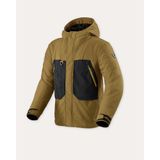 Revit Entropy H2O waterdichte motorfiets textieljas, braun/schwarz, 2XL