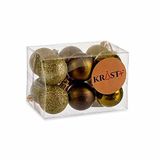 Krist+ Kerstballenset, meerkleurig, standaard