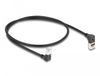 DeLOCK 80292 Netwerkkabel Zwart 0,5 m Cat6a S/FTP