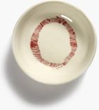 Serax - Ottolenghi Feast - Schaaltje XS - Wit/Rood - 7 Ø - 8 stuks