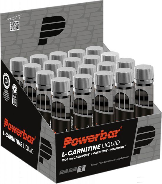 Powerbar L-Carnitine Liquid Ampoules (20x25ml) Unflavoured