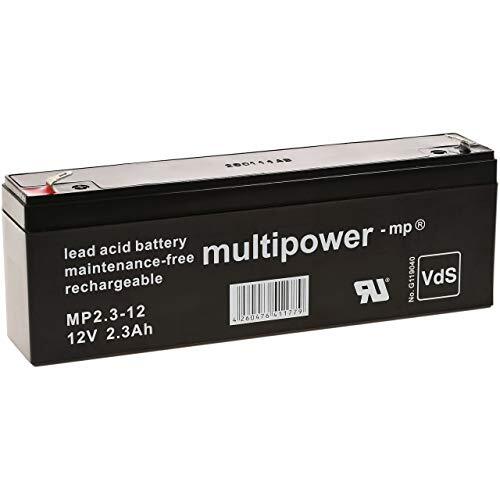 akku-net Loodbatterij (multipower) compatibel met MP2.2-12 Vds, 12V, Lead-Acid