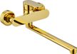 Mexen Milo robinet de bain long bec, or