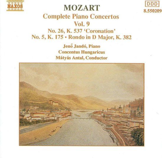 Complete Naxos Jeno Jandó - Mozart: Piano Concertos 9 (CD)