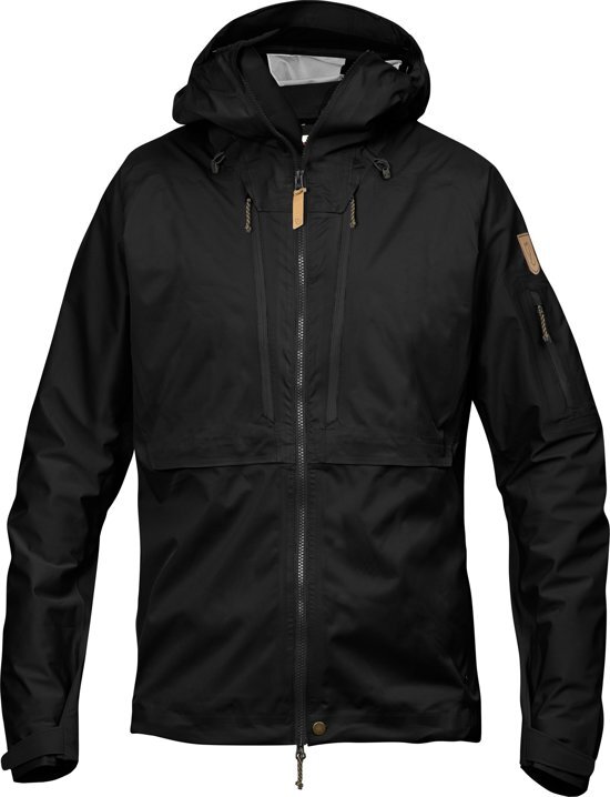 FjÃ¤llrÃ¤ven Keb Eco Shell Jacket Jas - Heren - Black